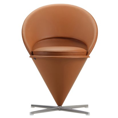 Cone Chair, Cuir Premium F cognac