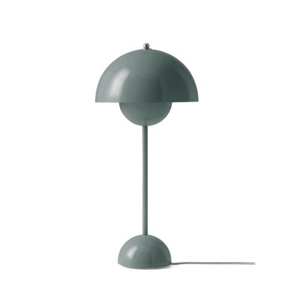Lampe de table Flowerpot VP3, Bleu pierre