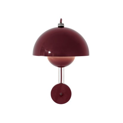 Applique murale Flowerpot VP8, Prune foncée