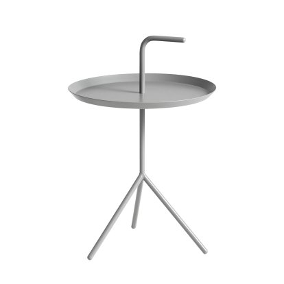 Table DLM - Don't Leave Me, Ø 38 x H 58 cm, Gris