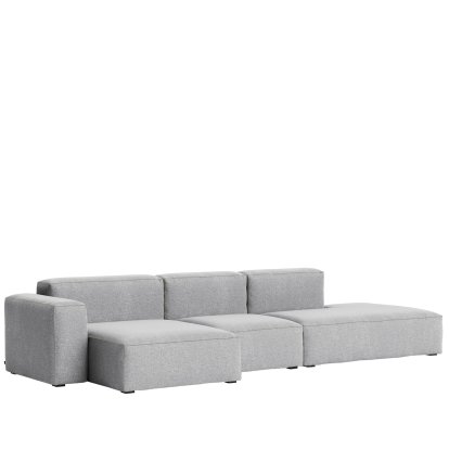Mags Soft Sofa Combinaison 4, Accotoir à gauche, Hallingdal 130 - gris clair