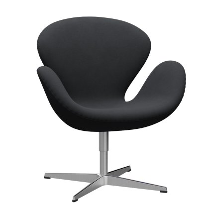 Fauteuil Swan (cygne), 40 cm, Christianshavn, Christianshavn 1174 - Gris foncé