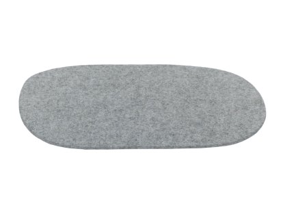 Coussin d'assise pour Panton Chair, Sans rembourrage, Mélange gris clair (froid)