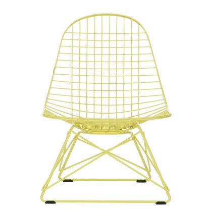 Chaise Wire Chair LKR, Revêtement thermolaqué citron lisse