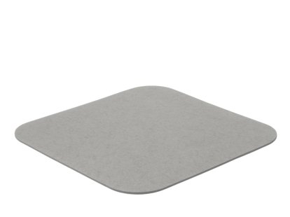 Tapis en feutre pour Componibili, 1, Carré (coins ronds), 36 x 36 cm, 011 mélange gris clair (froid)