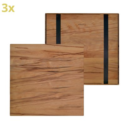 Plateau en bois pour étagères USM Haller, taille XL, 50 cm x 50 cm,  Coeur de hêtre