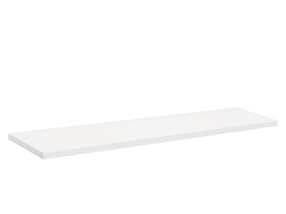 Rayonnage pour étagère Eiermann, Mélaminé blanc, 140 cm