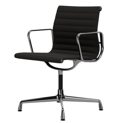 Aluminium Chair EA 103 / EA 104, EA 104 - pivotante, Gris foncé, Chromé