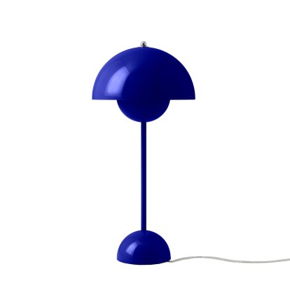 Lampe de table Flowerpot VP3, Bleu cobalt