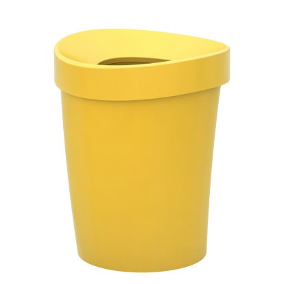 Happy Bin, L (H 37,5 x Ø 30 cm), Jaune