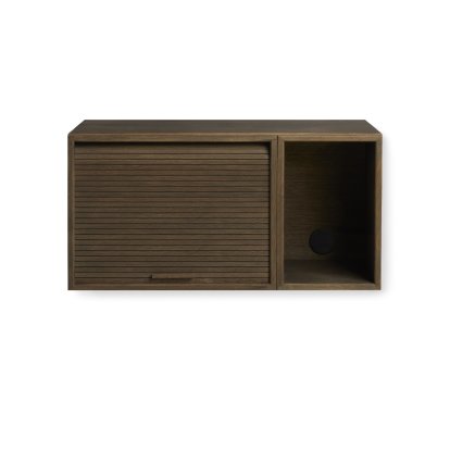 Étagère murale Hifive, Hifive 75, Chêne fumé