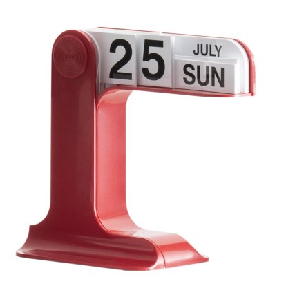 Calendrier de bureau Timor, Rouge