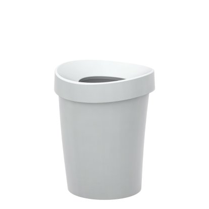 Happy Bin, S (H 29,5 x Ø 23,5 cm), Gris ciel