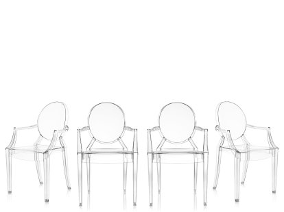 Chaise Louis Ghost Lot promotionnel de 4