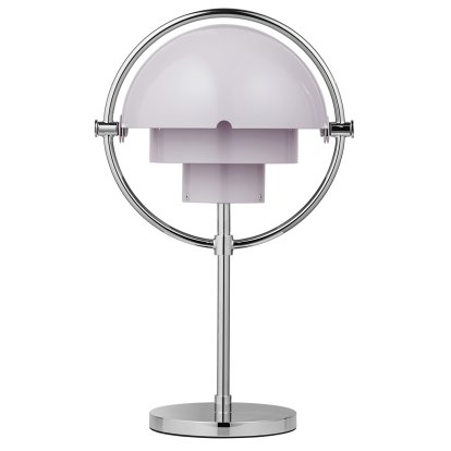 Lampe Multi-Light rechargeable, Lilas pâle / chrome