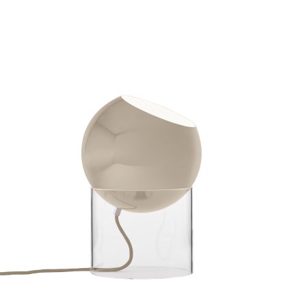 Lampe de table Topan, 31 cm, Gris beige