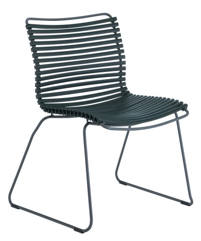 Chaise Click , Sans accotoirs, Vert sapin