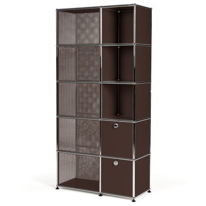 USM Haller Armoire vestiaire type 3, Marron USM