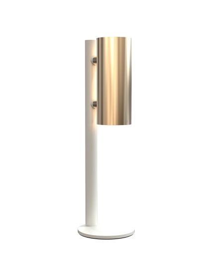 Nova distributeur de Désinfection De Table, Blanc mat, Or brossé