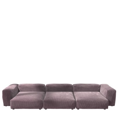 Vetsak Sofa Set 5, Cord velours - Blossom, Sans coussin