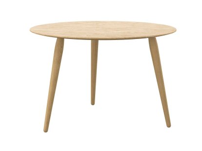 PLAYround Bois, Chêne huilé blanc, ø 75 cm, Chêne huilé blanc, 50 cm
