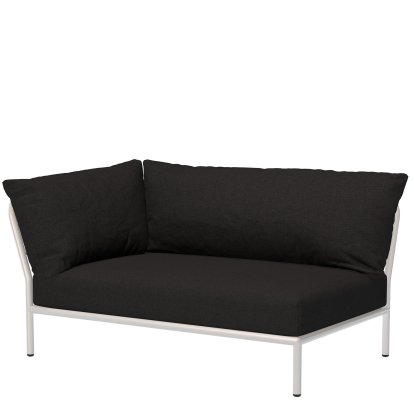 Level 2 Left Corner, Muted White, Char