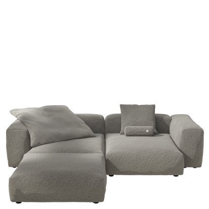 Vetsak Sofa Set 3, Pebble - Platinum, Avec coussin