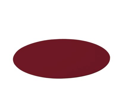 Tapis en feutre pour Componibili, 1, Rond, ø 40 cm, 009 rouge