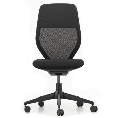 Chaise de bureau ACX Light, Sans accotoirs, Souples pour sols durs