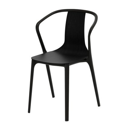 Fauteuil Belleville Wood, Frêne noir