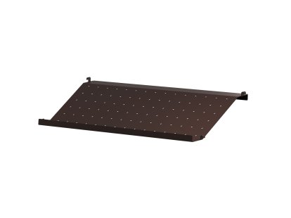 Range-chaussure String System, 58 x 30 cm, Brun foncé