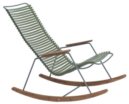 Chaise à bascule Click , Vert olive