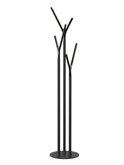 Wishbone Portemanteau, Noir mat / noir poli