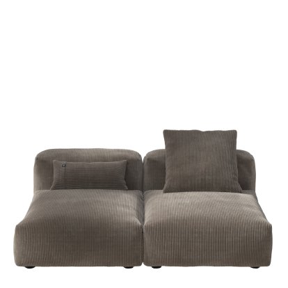 Vetsak Sofa Set 1, M, Cord velours - Mocha, Avec coussin