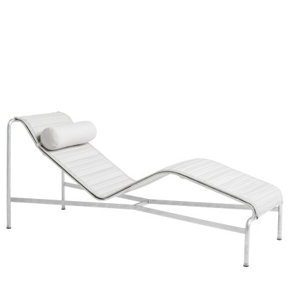Chaise Longue Palissade , Hot galvanized, Avec coussin, Avec coussin pour la nuque