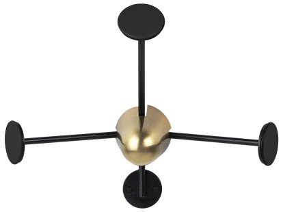 Portemanteau Matégot, Noir