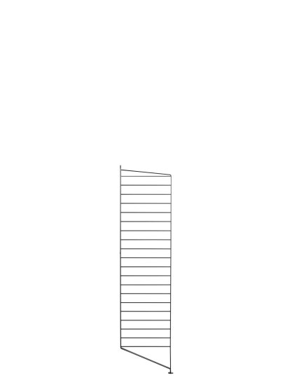 Échelle sur pied String System, Seul, 115 x 30 cm, Noir