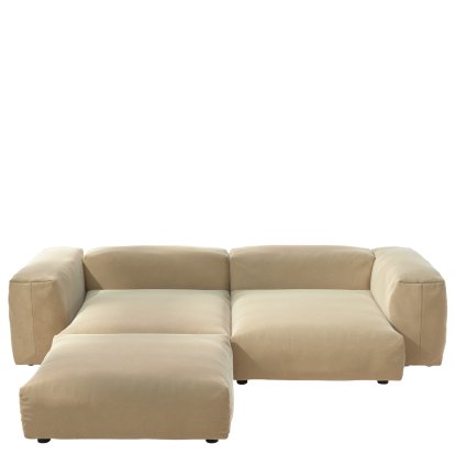 Vetsak Sofa Set 3, Suave - Crème, Sans coussin