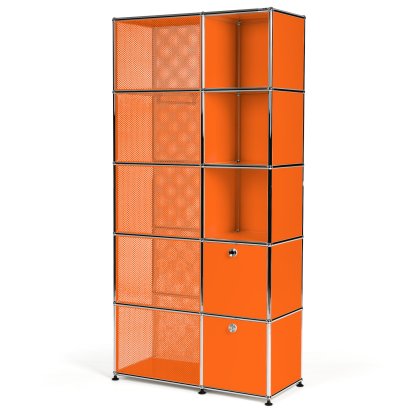 USM Haller Armoire vestiaire type 3, Orange pur RAL 2004