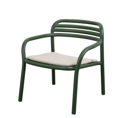 Fauteuil Lounge Bliss, Vert foncé, Sable