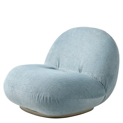 Fauteuil Lounge Pacha, Mumble, Or nacré, Pivotant