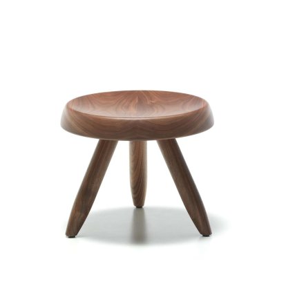 Tabouret Berger, Noyer Américain