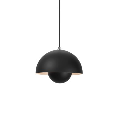 Suspension Flowerpot VP1, Noir mat