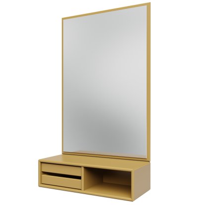 Miroir Glance avec tablette, Cumin