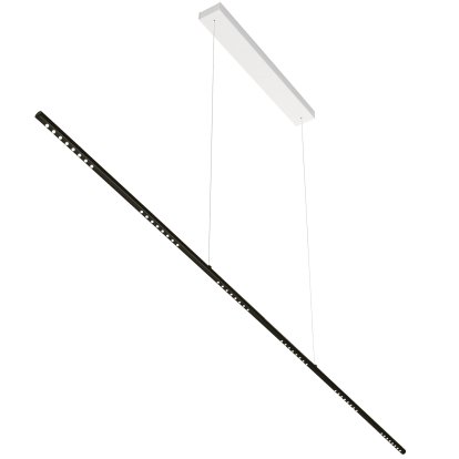 Suspension LUM, 195 cm, Noir