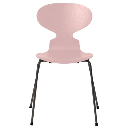 Chaise Fourmi (Ant), Frêne coloré, Rose pâle, Warm graphite