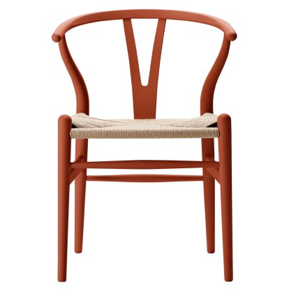 Chaise CH24 Wishbone Chair Soft Colours, Soft Terracotta