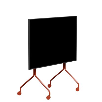 Support TV Moon Rollin', Regular, Rouge flamboyant