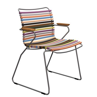 Chaise Click , Avec accotoirs, Multicolore 1 