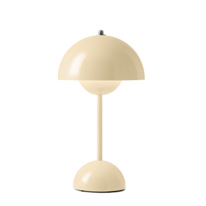 Lampe Flowerpot VP9 Portable, Ivoire